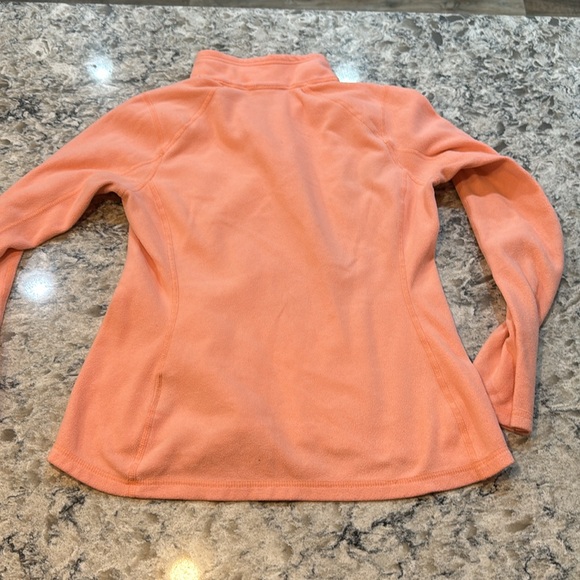 The North Face | Orange Quarter Zip Polartec Classic Fleece Shirt Size S Small - Picture 14 of 14